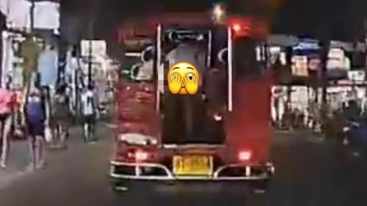 Foreigners expose themselves on Phuket tuk tuk