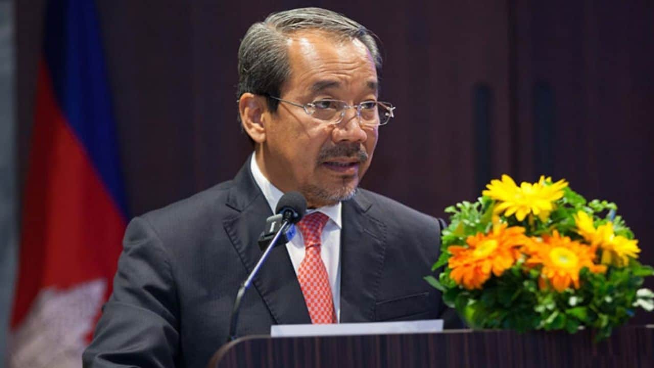 Keo Remy Senior Minister in charge of human rights in Cambodia