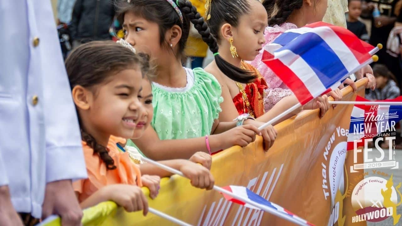Songkran festival in LA
