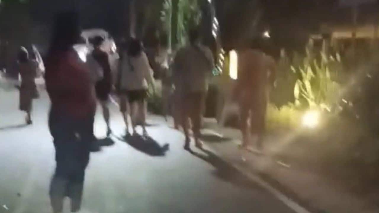 Naked foreigners in Phuket