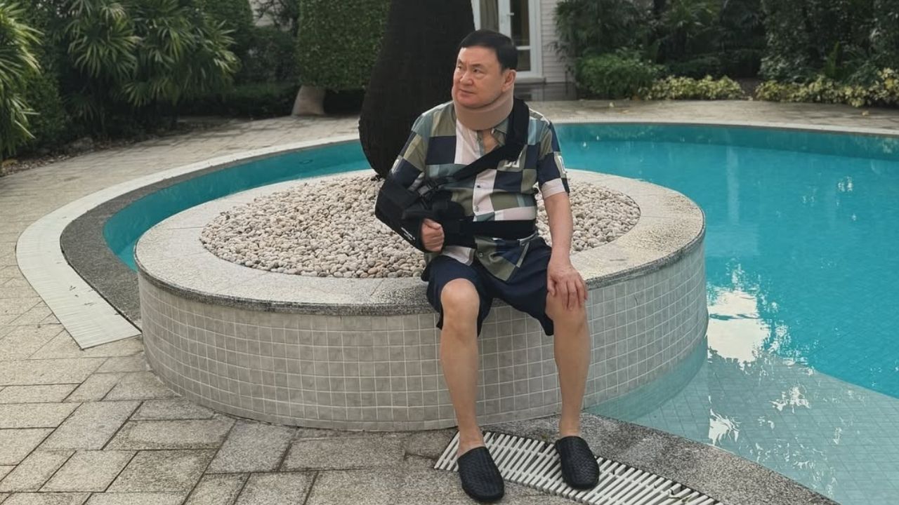 Thaksin at Ban Chan Song La