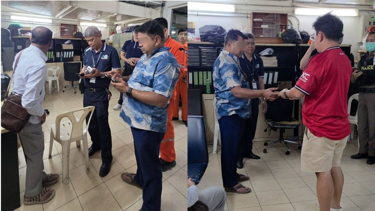 Indian thief caught at Terminal 21