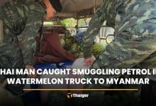 Thai man caught smuggling petrol in watermelon truck to Myanmar | Thaiger