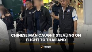 Chinese man caught stealing on flight to Thailand | Thaiger