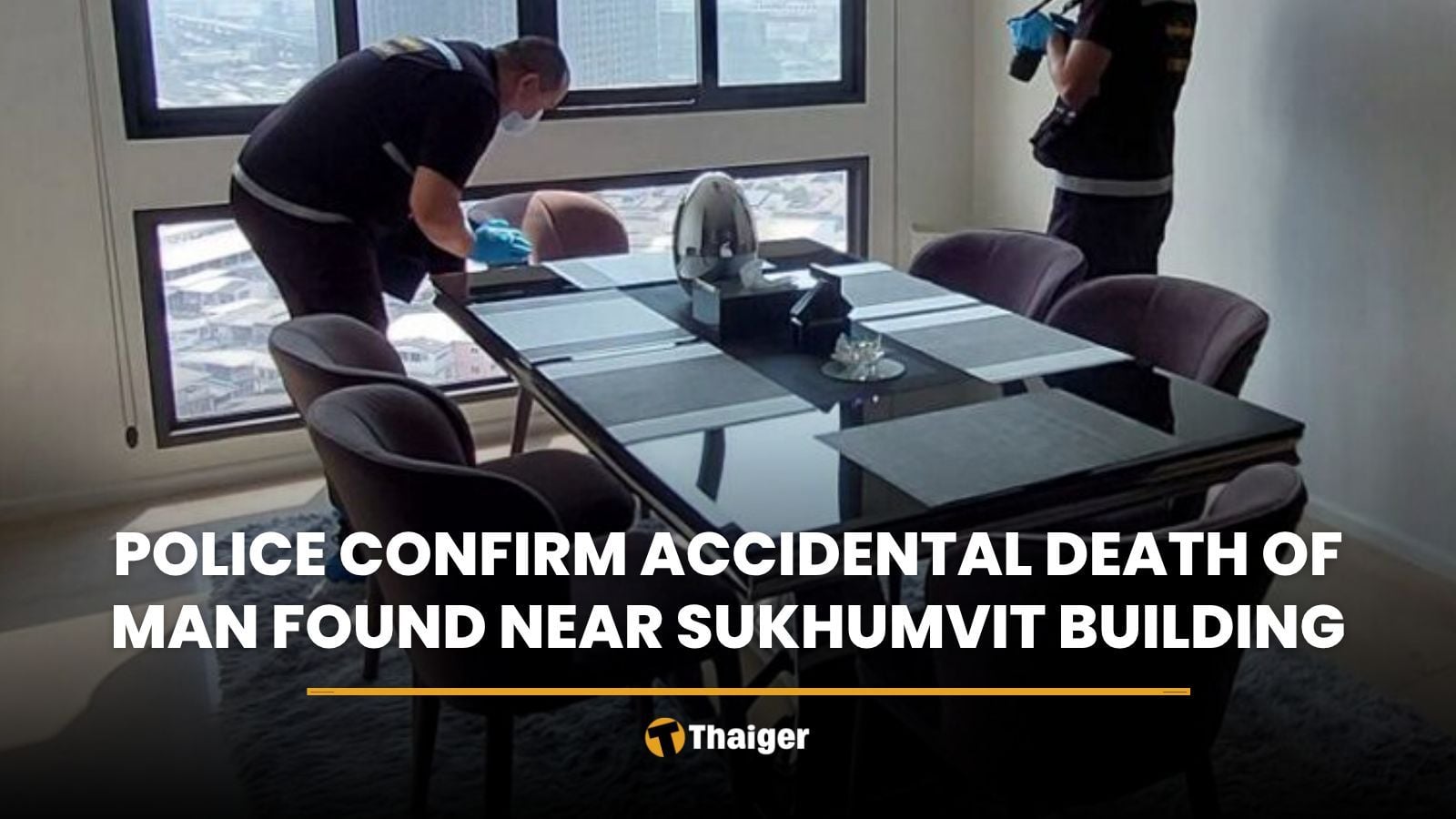 Police confirm accidental death of man found near Sukhumvit building | Thaiger