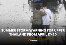 Summer storm warning for upper Thailand from April 17-20 | Thaiger