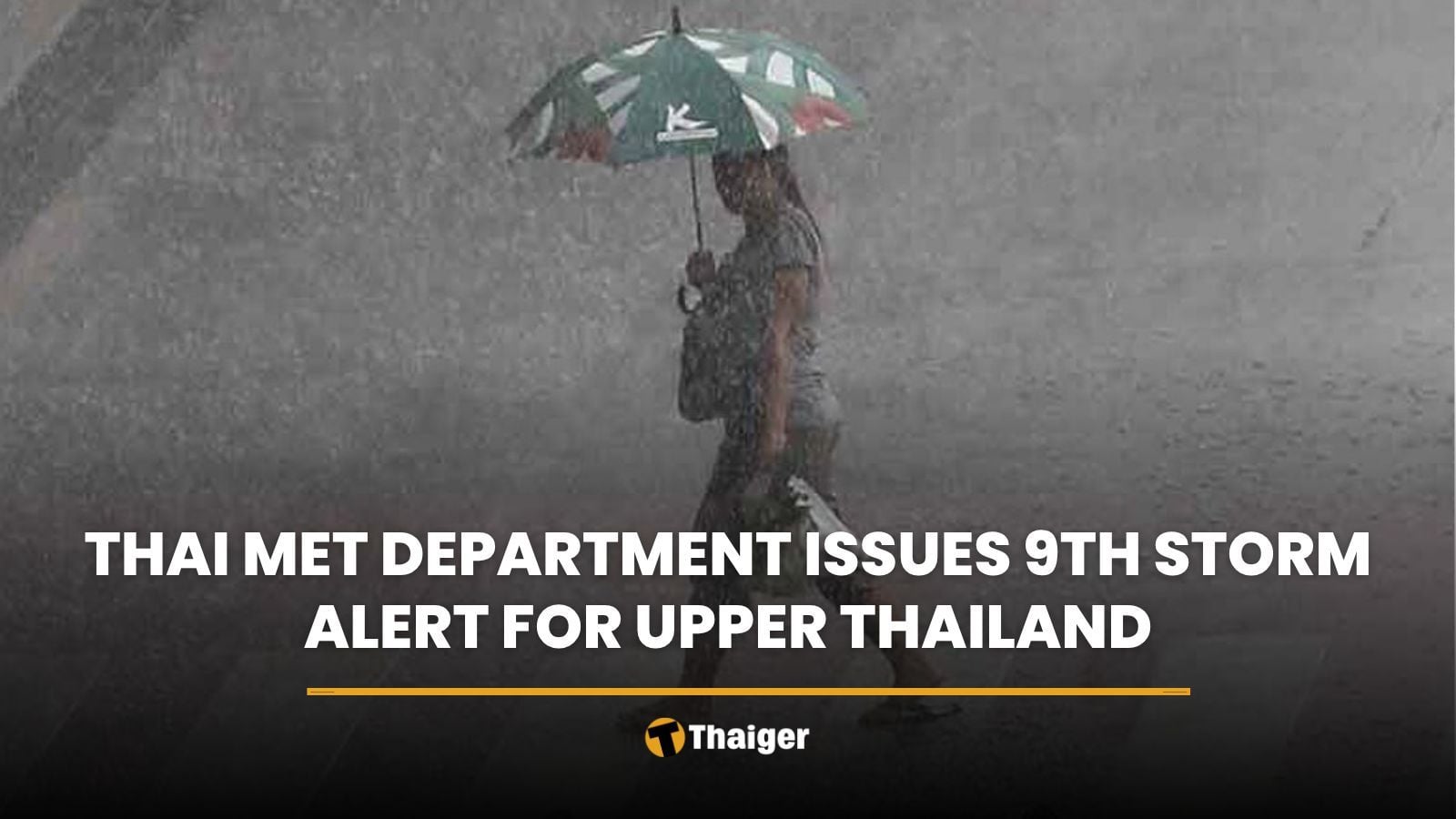 Thai Met Department issues 9th storm alert for upper Thailand | Thaiger