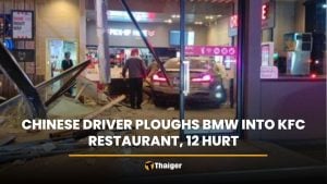 Chinese driver ploughs BMW into KFC restaurant, 12 hurt | Thaiger