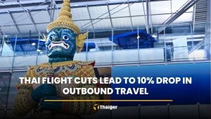 Thai flight cuts lead to 10% drop in outbound travel | Thaiger