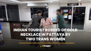 Indian tourist robbed of gold necklace in Pattaya by two trans women | Thaiger