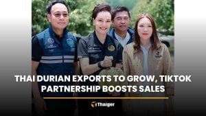 Thai durian exports to grow, TikTok partnership boosts sales | Thaiger