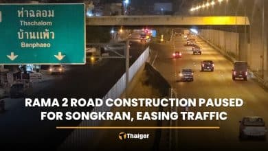 Rama 2 Road construction paused for Songkran, easing traffic | Thaiger