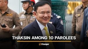 Justice Ministry names 10 inmates for release including ex-PM Thaksin | Thaiger