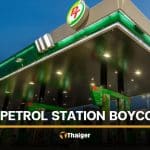 Transport boss announces boycott of PT petrol station | Thaiger
