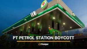 Transport boss announces boycott of PT petrol station | Thaiger