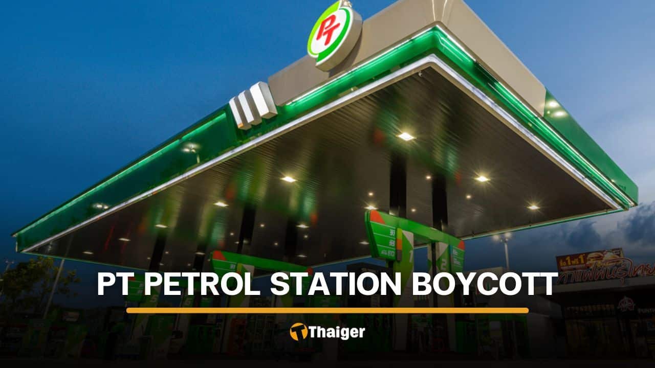 Transport boss announces boycott of PT petrol station | Thaiger