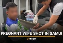 Thai man claims gun fires accidentally and hits pregnant wife | Thaiger
