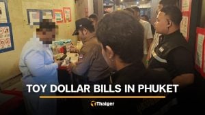 3 foreigners caught using toy banknotes at Phuket entertainment venue | Thaiger