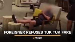 Phuket tuk tuk driver accuses Russian man of refusing to pay for service | Thaiger