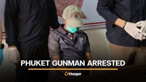 Thai man arrested for shooting colleague at Phuket warehouse | Thaiger