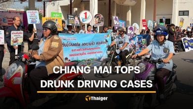 Chiang Mai records highest drink driving cases during Songkran | Thaiger