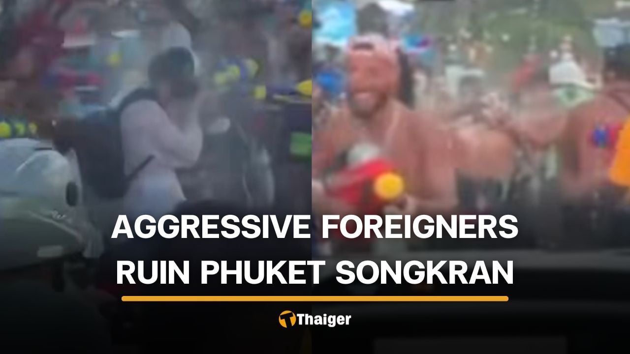Phuket locals call for tougher action on foreigners with disruptive behaviour during Songkran | Thaiger