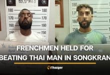 2 Frenchmen arrested for assault on Thai motorcyclist in Phuket Songkran celebrations | Thaiger