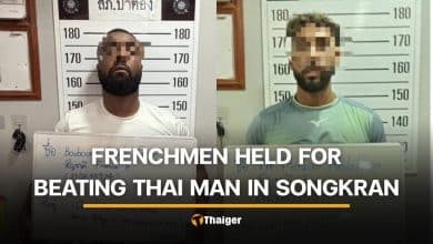2 Frenchmen arrested for assault on Thai motorcyclist in Phuket Songkran celebrations | Thaiger