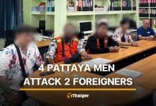 4 Pattaya taxi riders and bar guards arrested for attacking 2 foreigners | Thaiger