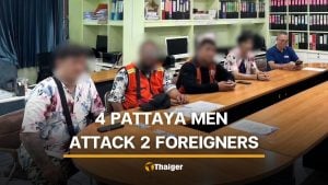 4 Pattaya taxi riders and bar guards arrested for attacking 2 foreigners | Thaiger