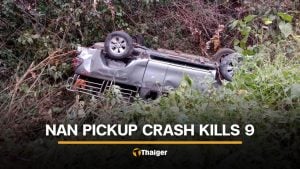 9 victims, including 4 children, killed in Nan pickup truck crash | Thaiger