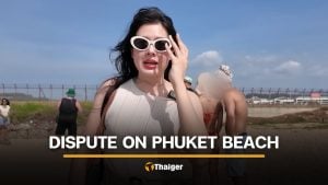 Controversy erupts after Thai-Italian YouTuber told to move on Phuket beach | Thaiger