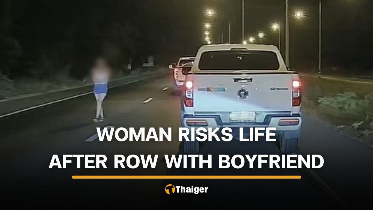 Row with boyfriend leads Thai woman to step into oncoming traffic | Thaiger