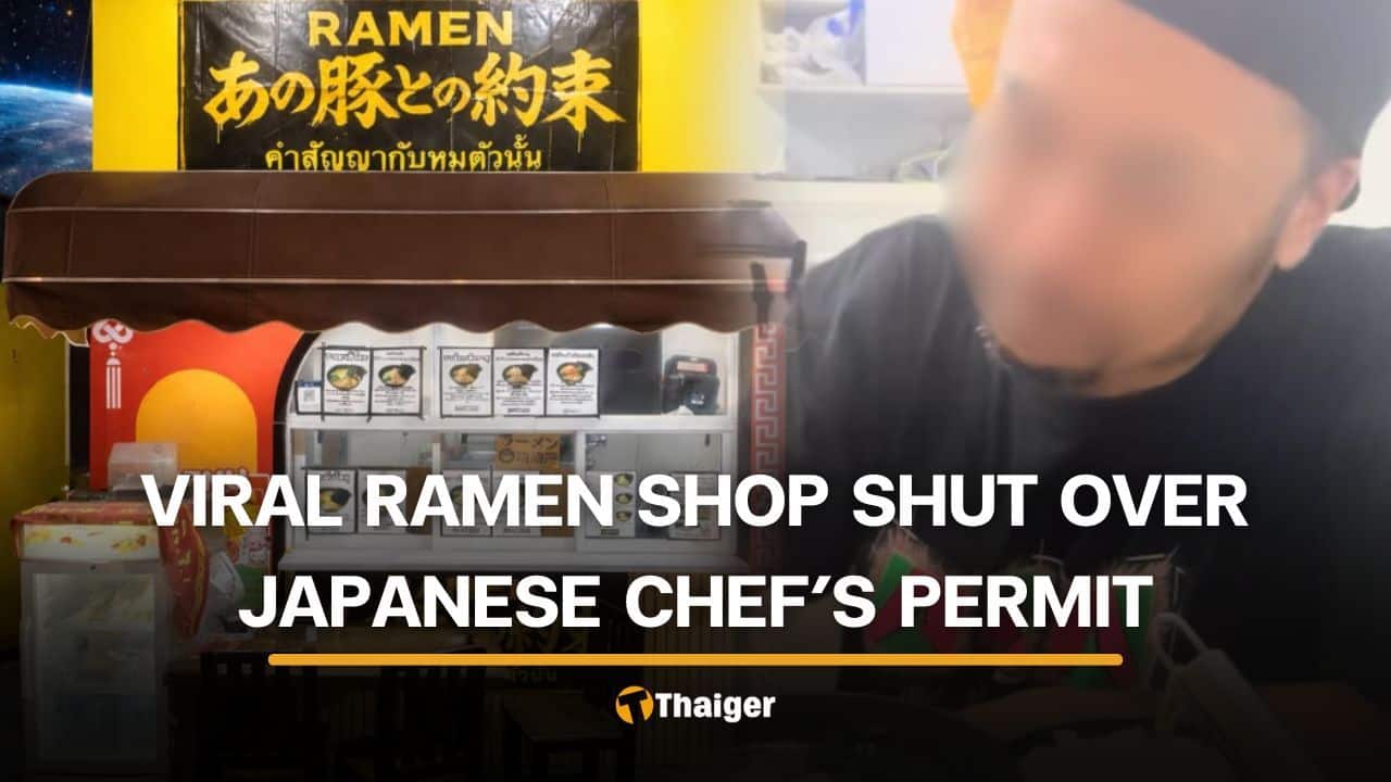 Japanese chef closes ramen shop after online fame reveals permit issue | Thaiger