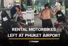 Foreign tourists slammed for abandoning rental motorcycles at Phuket airport | Thaiger