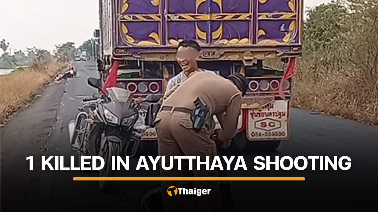 Drug-fuelled gunman opens fire on Ayutthaya road, killing Thai woman | Thaiger