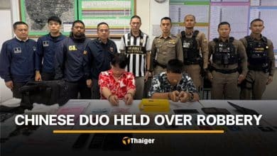 Chinese gold robbery suspects tracked by cigarette butts | Thaiger