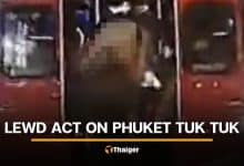 Foreign tourists take turn showing their private parts on Phuket tuk tuk | Thaiger