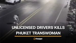 Unlicensed biracial BMW driver kills Phuket transwoman while retrieving dropped phone | Thaiger