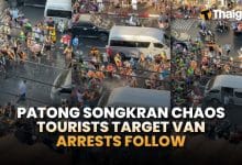 Thailand video news | Songkran road toll climbs as return travel raises fresh safety concerns, Patong police detain tourists accused of targeting officers with water guns | Thaiger