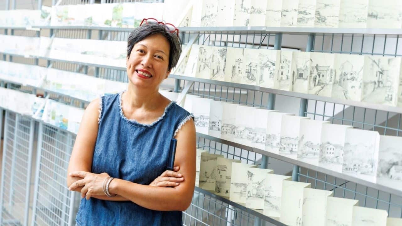 A small exhibition exploring memory and storytelling through delicate visual art in Bangkok.