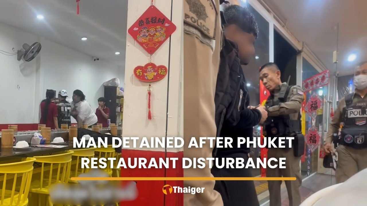 Fists fly after man causes disurbance at Phuket restaurant | Thaiger