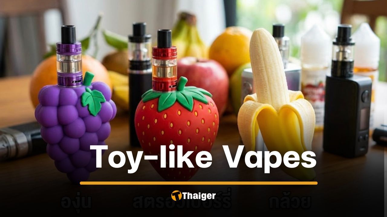 Thai kindergartners as young as 5 are buying toy-like vapes from classmates | Thaiger