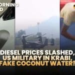 Thailand News | Thailand welcomes ceasefire as loss of Thai crew is confirmed, Samut Songkhram raids factories over fake coconut water | Thaiger