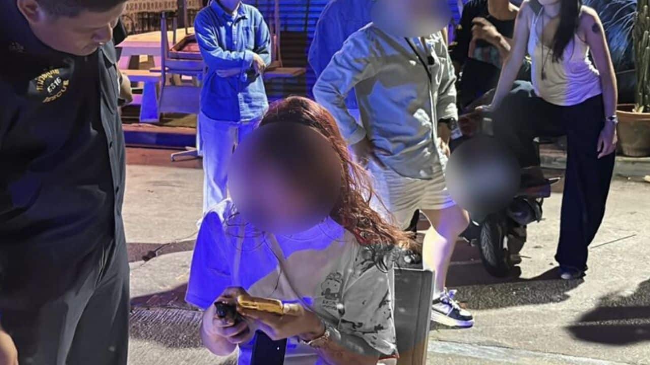 A massage worker in Pattaya was taken to the hospital after her friend allegedly punched her during a dispute over a boyfriend.
