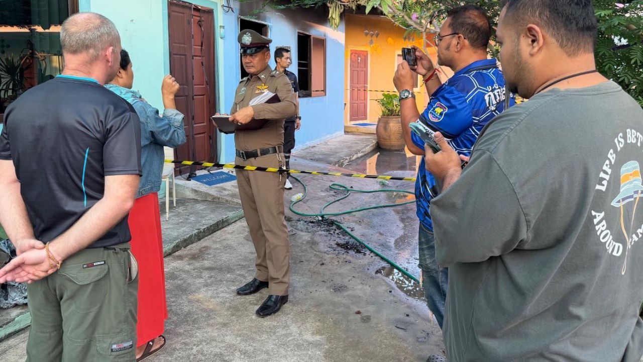 A Pattaya room fire killed a bedridden Swiss man, with police suspecting a cigarette butt may have caused the blaze.