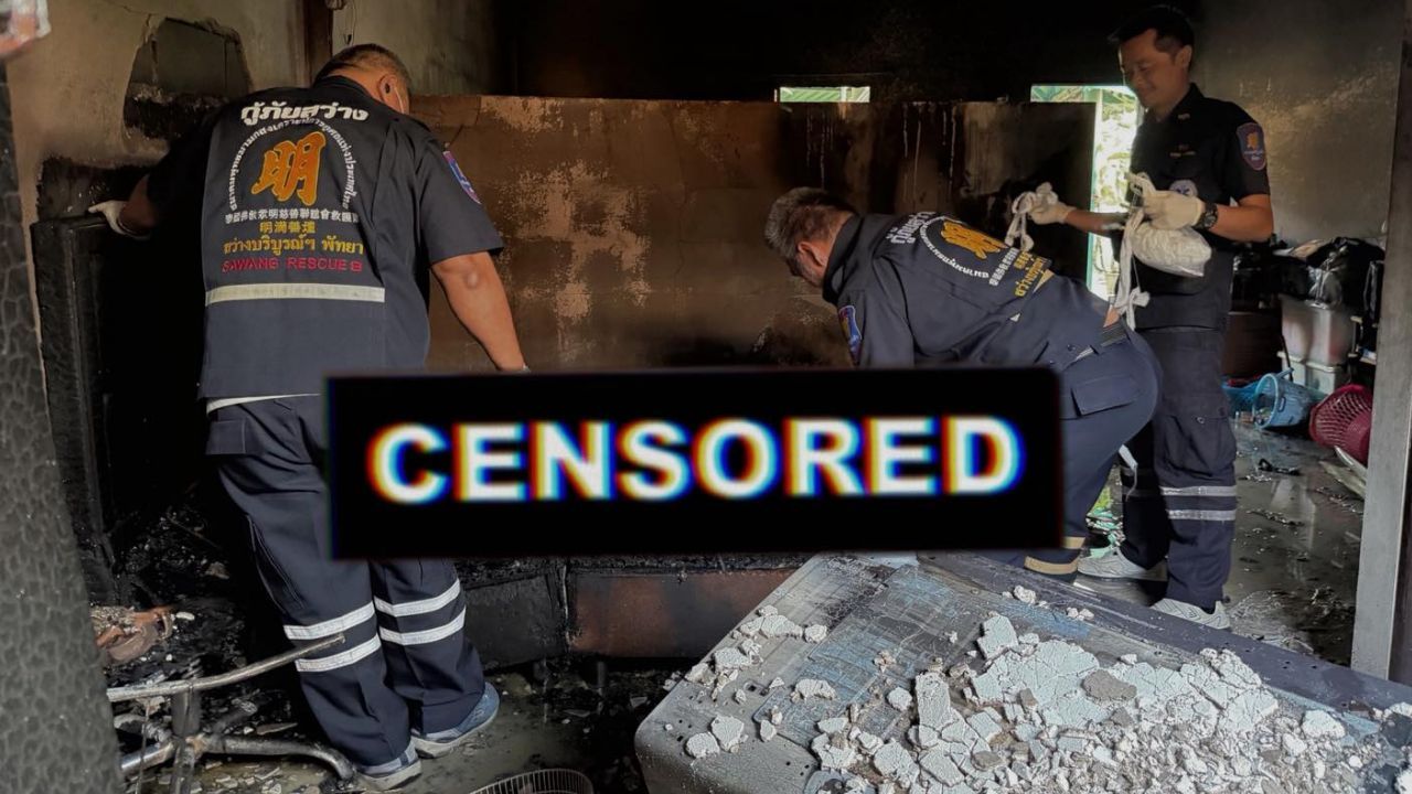 A Pattaya room fire killed a bedridden Swiss man, with police suspecting a cigarette butt may have caused the blaze.