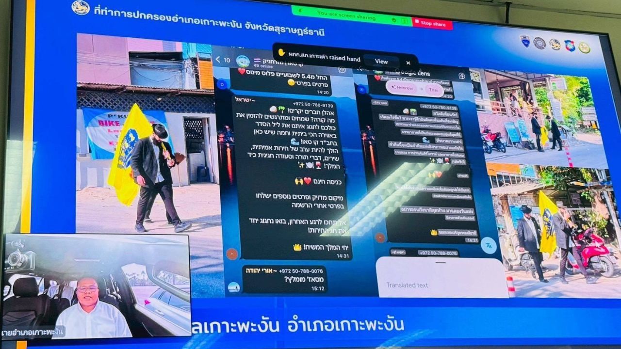 Three tourists face visa revocation after a March 31 meeting says their activities raised public order and security concerns on Koh Pha Ngan.