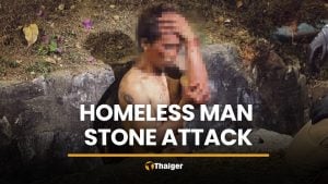 Homeless man held after stone attack on bar owners in Pattaya | Thaiger