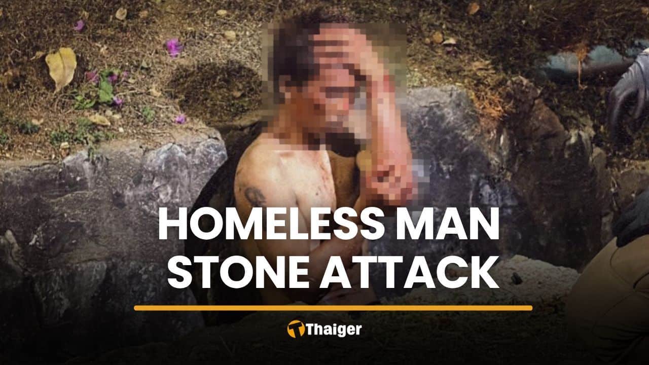 Homeless man held after stone attack on bar owners in Pattaya | Thaiger